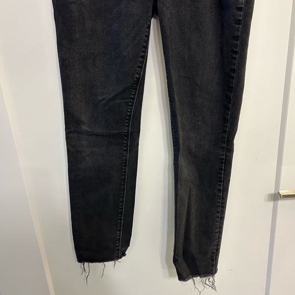 Hudson High Waisted Black Skinny Jeans - Picture 3 of 9